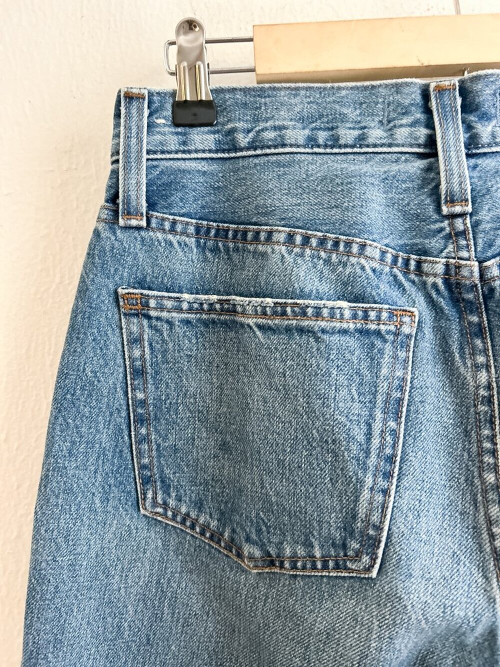MADEWELL The Perfect Vintage Straight Jean Button Fly | 25 P - Picture 10 of 13